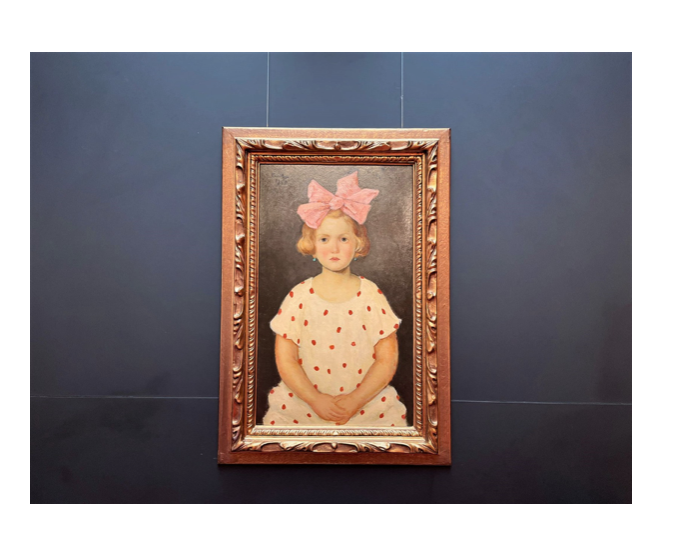 „Fetița cu fundiță roz”- Nicolae Tonitza, Foto: Artmark