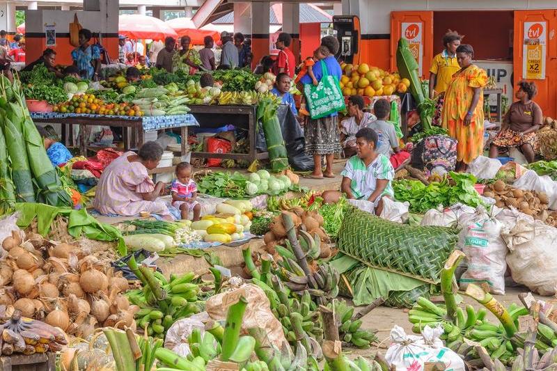 Piață din Port Vila, Vanuatu, Foto: DreamsTime / Laszlo Konya