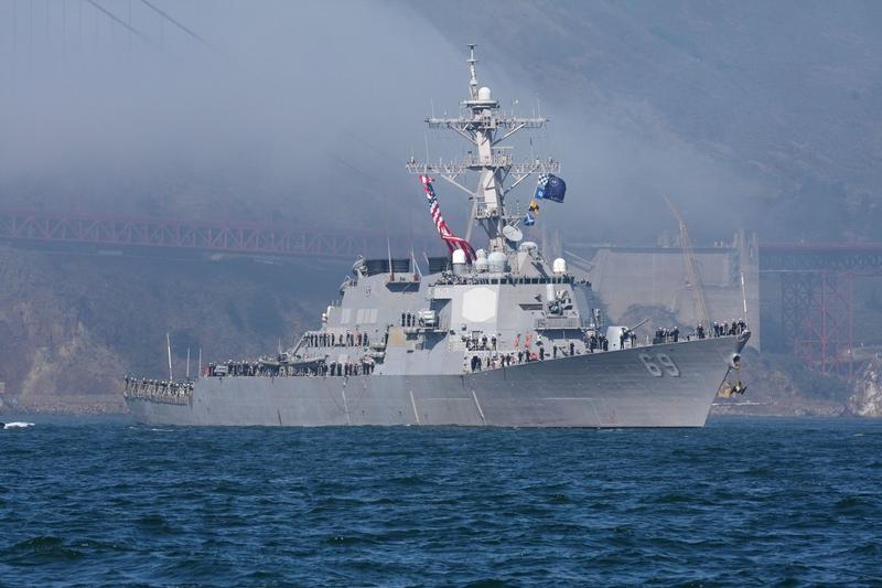 ​Distrugătorul american USS Milius, Foto: Rick PisioRWP Photography / Alamy / Alamy / Profimedia