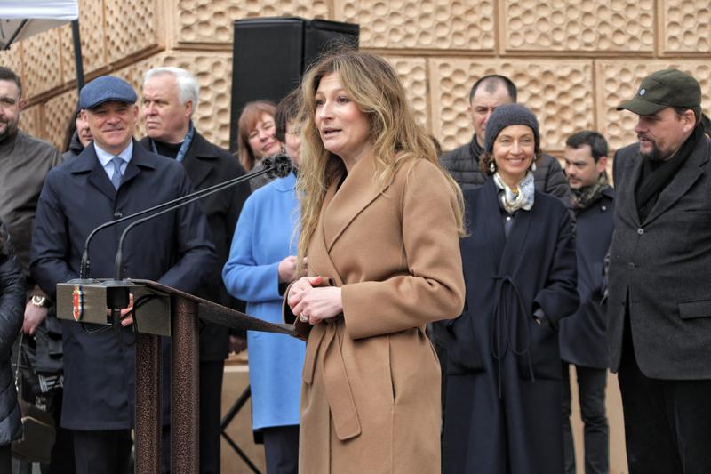 Emine Dzhaparova , Foto: Lyashonok Nina/Ukrinform/ABACA / Abaca Press / Profimedia