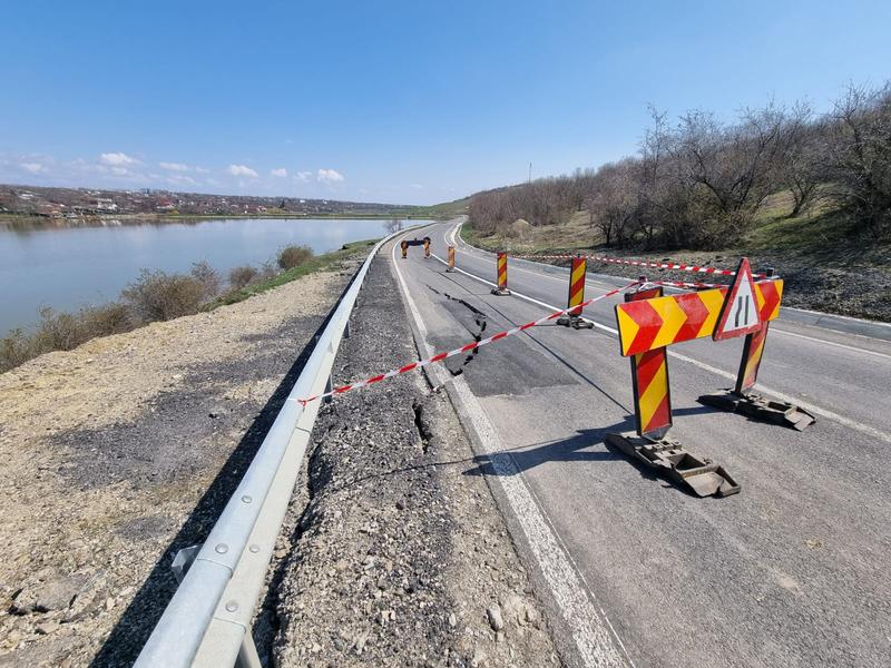 Drum Județean surpat, Foto: Senator Maricel Popa / Facebook