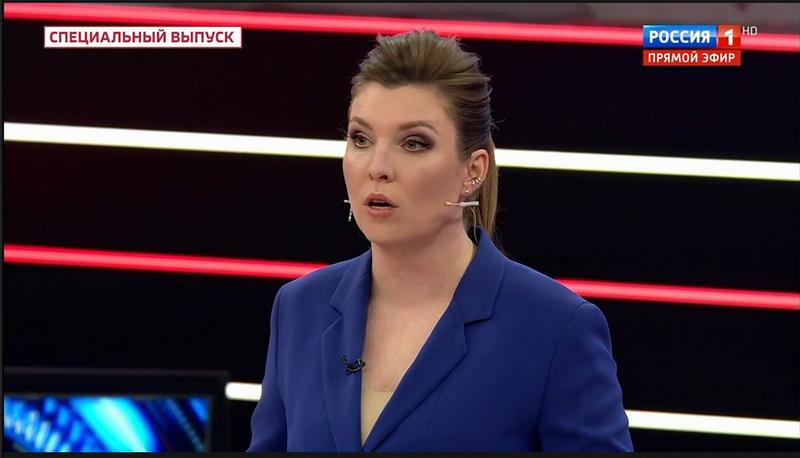 Propagandista rusă Olga Skabeeva, Foto: WillWest News / Profimedia