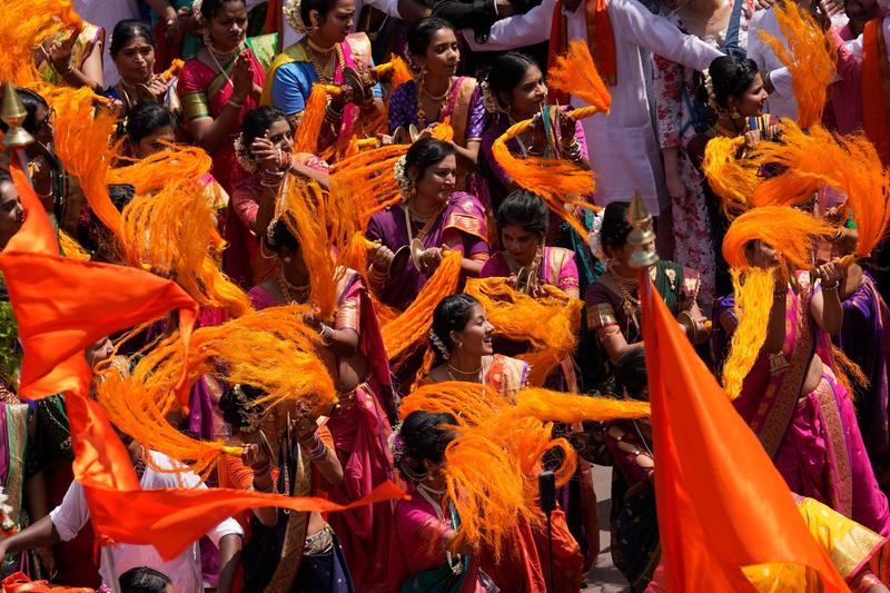 Sărbătoare în India, Foto: Rajanish Kakade / AP / Profimedia