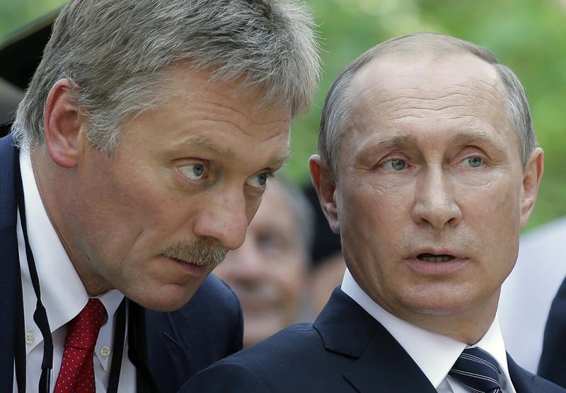 Dmitri Peskov alaturi de Vladimir Putin, Foto: WillWest News / Profimedia Images
