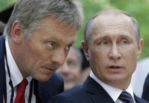 Dmitri Peskov alaturi de Vladimir Putin, Foto: WillWest News / Profimedia Images