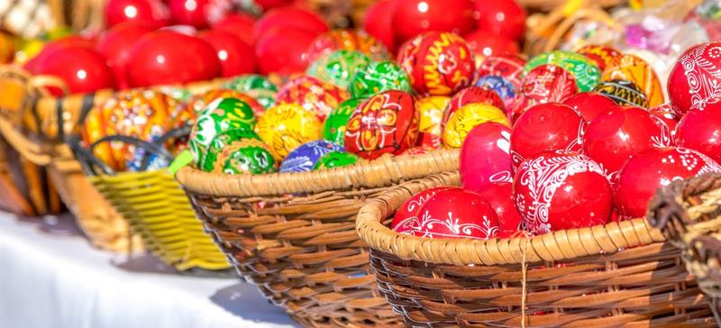 Oua colorate de Paste, Foto: Ungureanu Vadim, Dreamstime.com