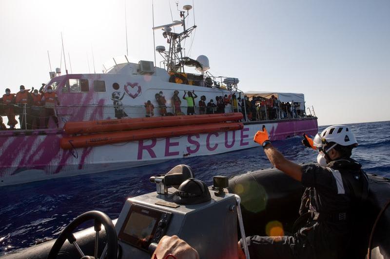 Migranţi salvați în Mediterana, Foto: LouiseMichel/DAPRESS / SplashNews.com / Splash / Profimedia