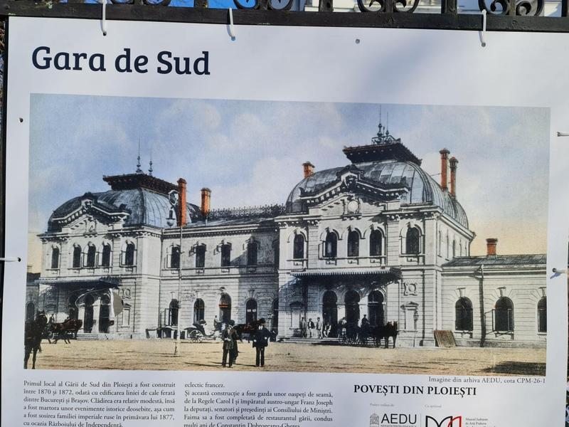 O fotografie cu vechea Gara de Sud din Ploiesti, Foto: Vlad Barza / HotNews.ro
