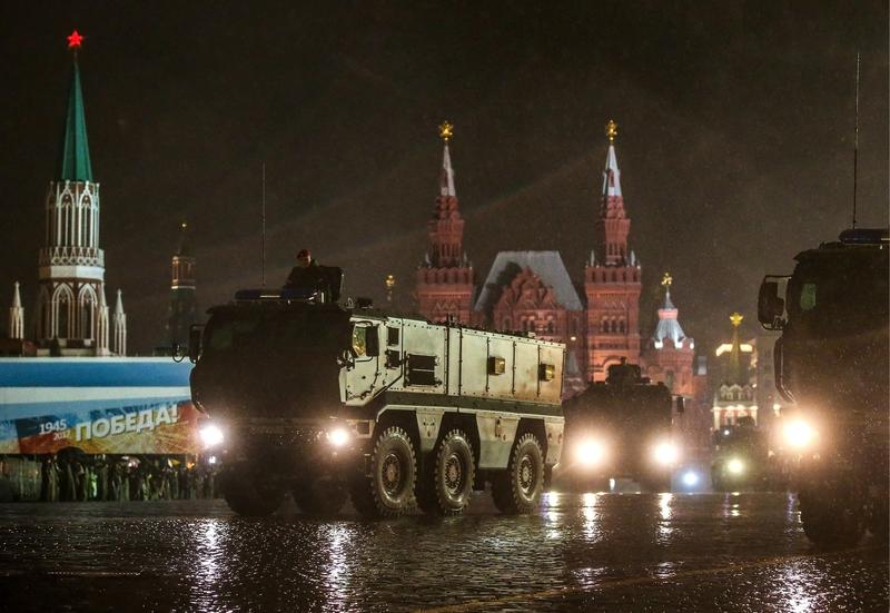 Camion militar Kamaz Typhoon pregatit pentru parada in Piata Rosie, Foto: Valery Sharifulin / TASS / Profimedia Images