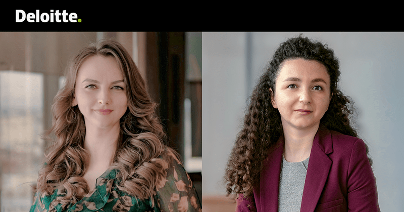 Maria Butcu, Evelina Călin, Foto: Deloitte Romania