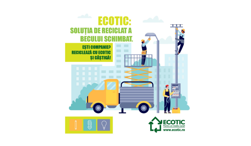 ECOTIC, soluția de reciclat a becului schimbat, Foto: ECOTIC