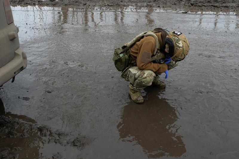 „Rasputita” in Ucraina, Foto: Genya Savilov / AFP / Profimedia Images