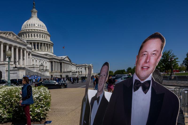 Elon Musk, Mark Zuckerberg, Jeff Bezos, Foto: Nathan Posner / Shutterstock Editorial / Profimedia