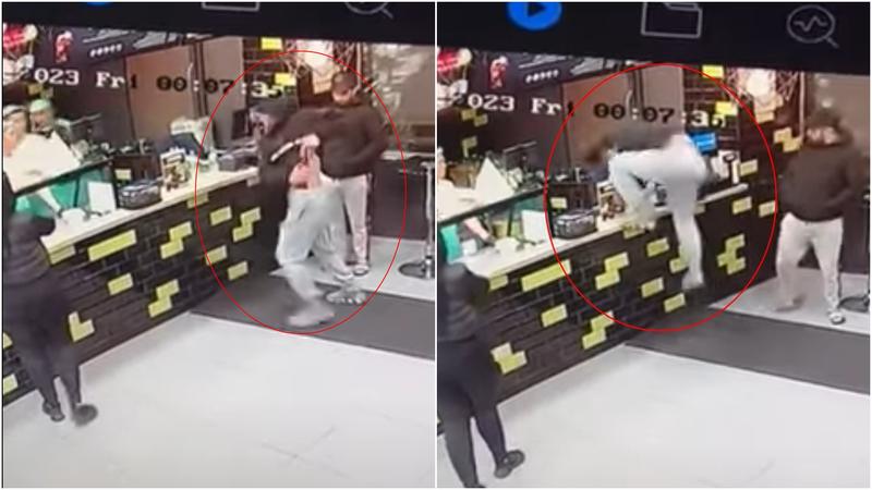 Atac cu cutitul in shaormerie in Bucuresti, Foto: Colaj foto