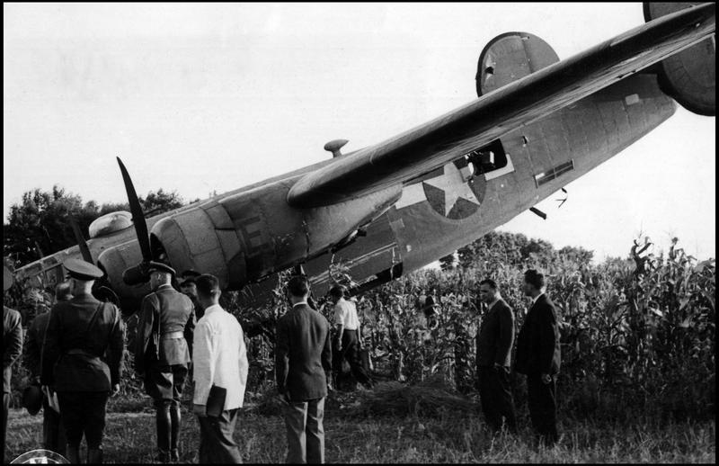 Bombardier american doborat la Ploiesti-wwII, Foto: Leemage / AFP / Profimedia Images