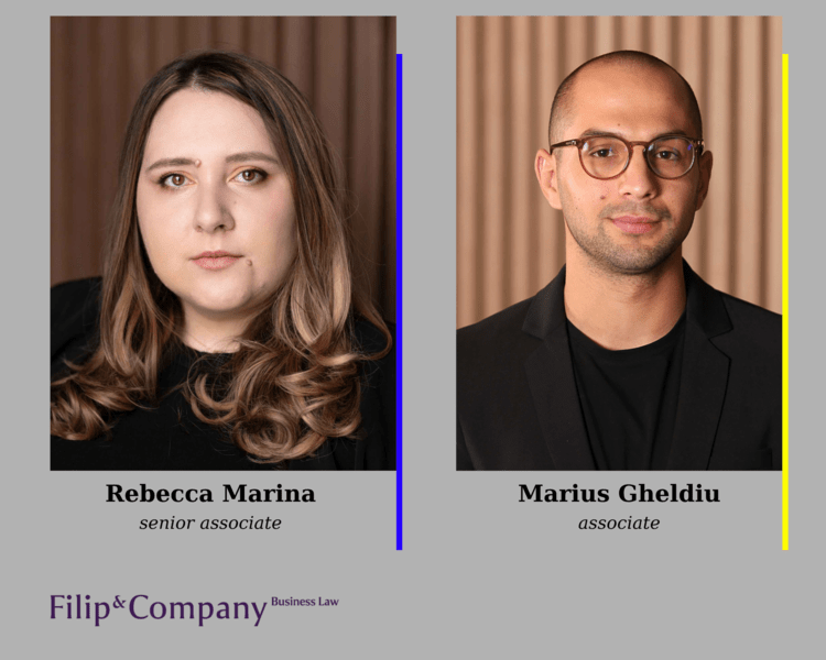 Rebecca Marina, Marius Gheldiu, Foto: Filip & Company