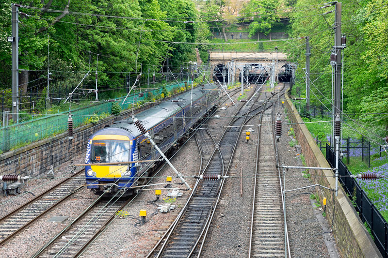 Tren în Scoția, Foto: DreamsTime