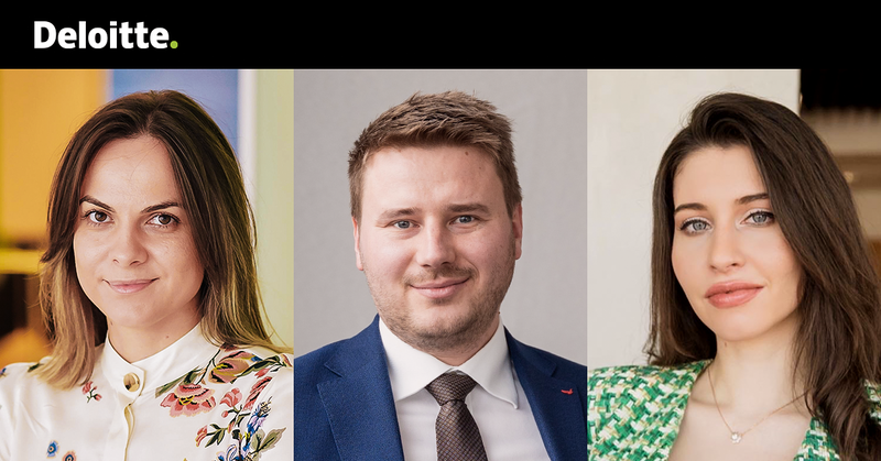 Raluca Bâldea, Alexandru Stancu, Monica Zipiș, Foto: Deloitte Romania