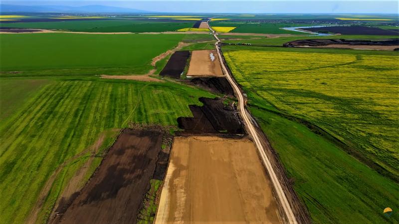 Primul lot din Autostrada Moldovei A7, Foto: Captura YouTube