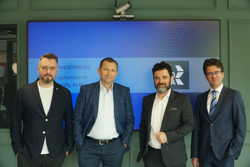 Imagine de la conferinta de joi (Andrei Cionca și Rudolf Vizental în centru), Foto: ROCA