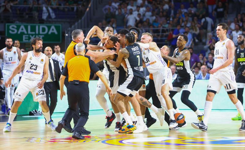 Imagine din timpul meciului Real Madrid – Partizan Belgrad, Foto: 900/Cordon Press / imago sportfotodienst / Profimedia