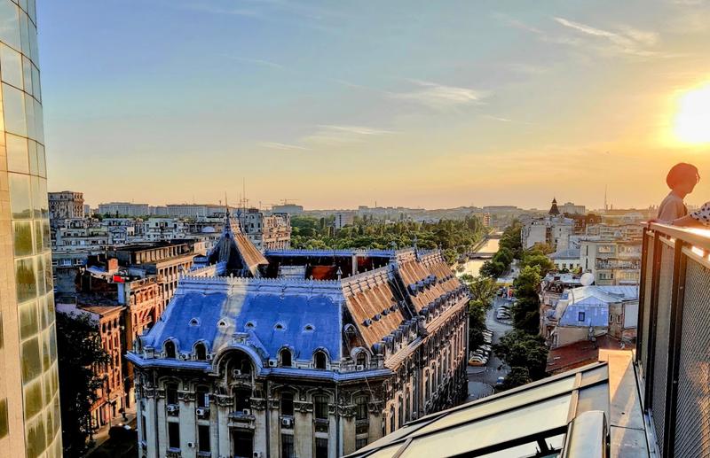 Apus în București, Foto: HotNews.ro / Victor Cozmei