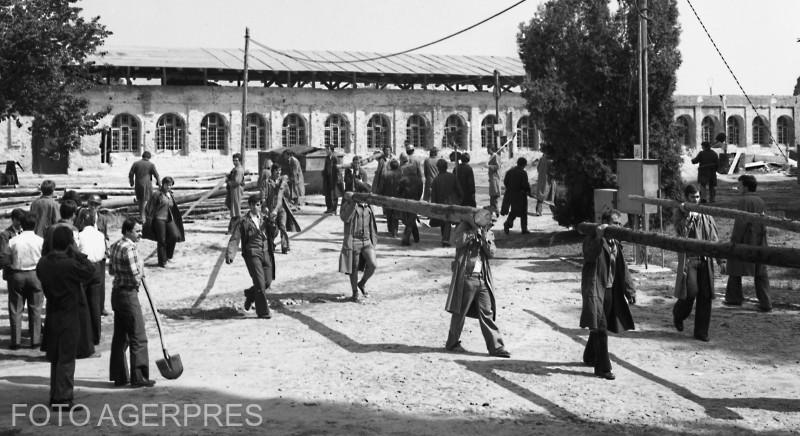 Lucrari de restaurare a ansamblului Manastirii Vacaresti, Foto: Agerpres