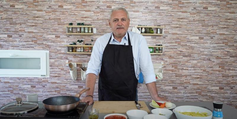 Bucătarul Liviu Dragnea, Foto: Captură YouTube / Liviu Dragnea