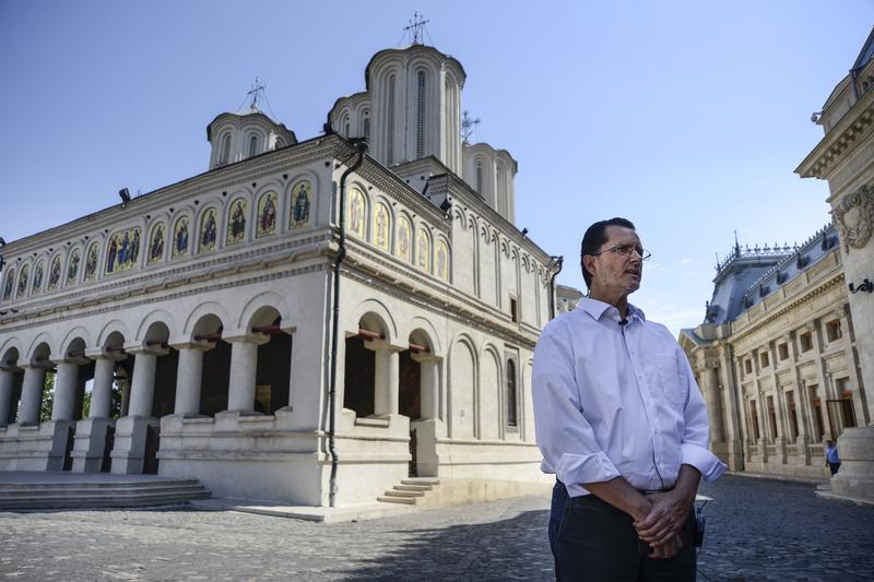 Vasile Banescu, purtatorul de cuvant al Patriarhiei, Foto: Inquam Photos / Diana Oros