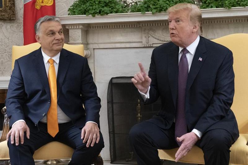 Viktor Orban, primit la Casa Albă de Donald Trump, în mai 2019, Foto: SplashNews.com / Splash / Profimedia