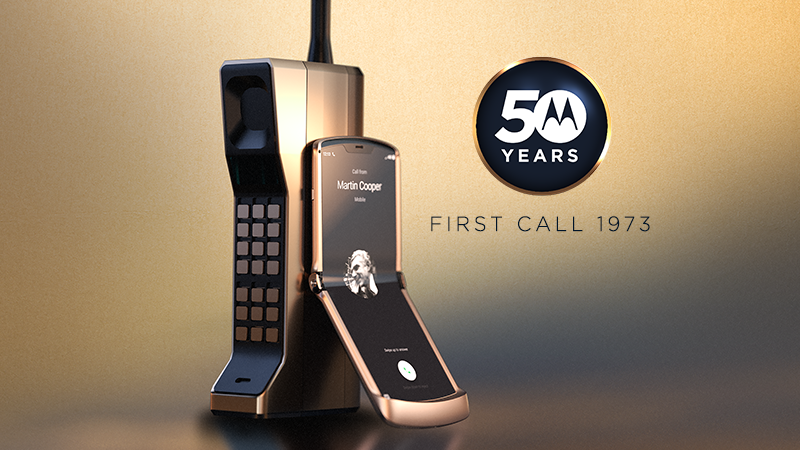 50 de ani de la primul apel de pe un telefon mobil, Foto: Motorola