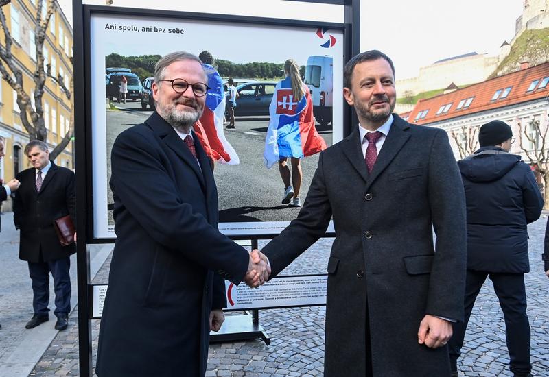 Eduard Heger, Petr Fiala, Foto: Glück Dalibor / ČTK / Profimedia