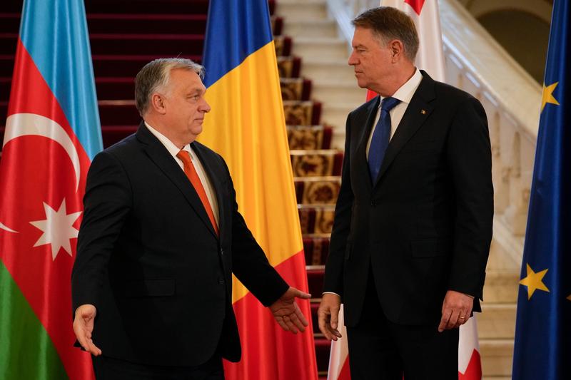 Viktor Orban și Klaus Iohannis, Foto: Vadim Ghirda / AP / Profimedia