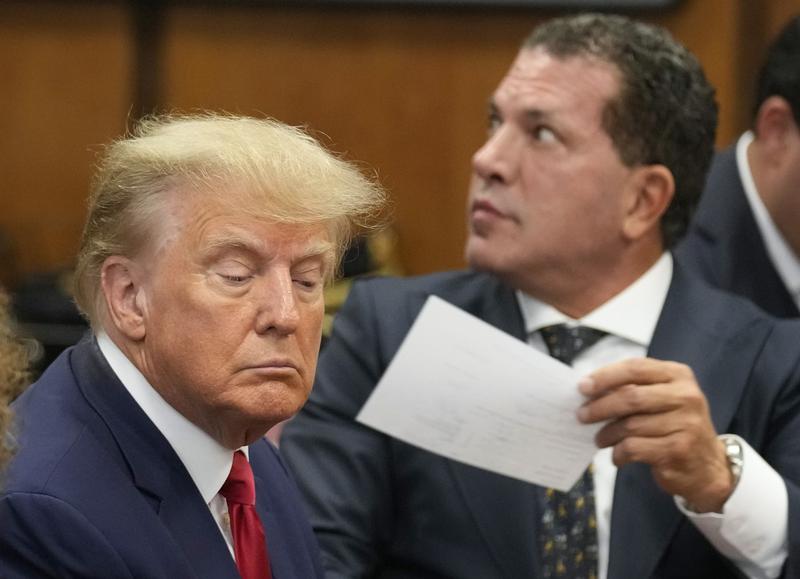 Donald Trump in instanta, Foto: Seth Wenig / UPI / Profimedia