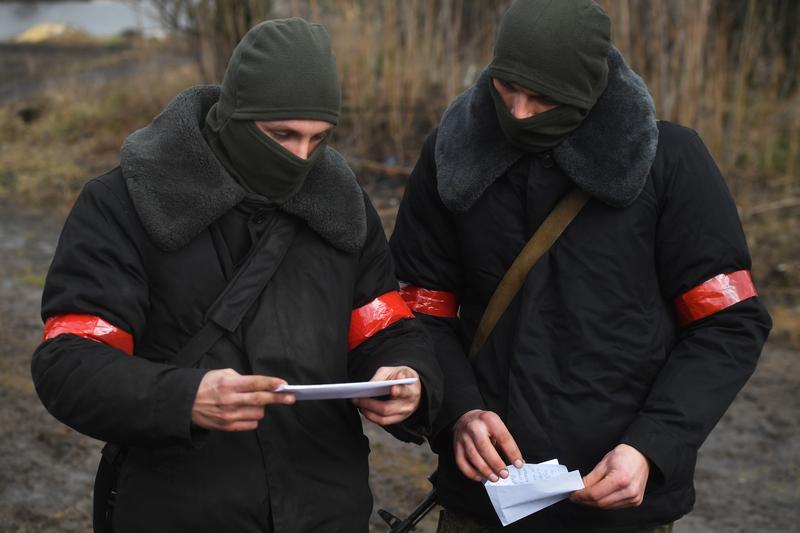 Soldați ruși în Melitopol, Foto: RIA Novosti / Sputnik / Profimedia