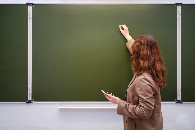 Profesor la tablă, Foto: Andrey Zhuravlev / Alamy / Alamy / Profimedia