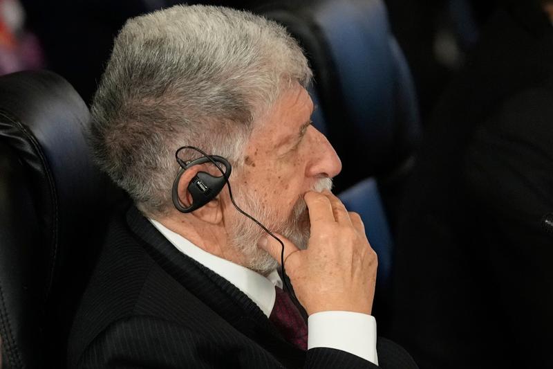 Celso Amorim, fost ministru de externe brazilian, acum principalul consilier al președintelui Lula, Foto: Fernando Vergara / AP / Profimedia