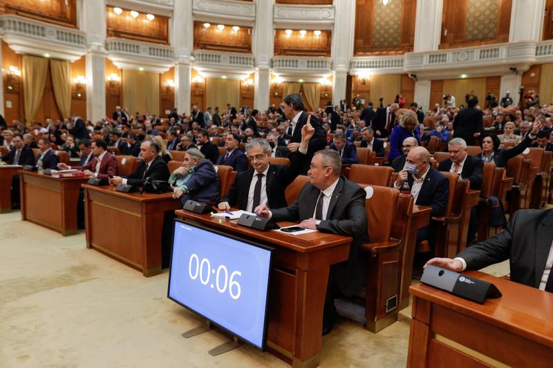Vot în Parlament, Foto: Inquam Photos / George Călin