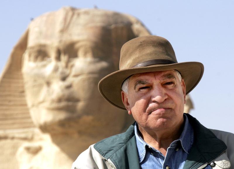 Arheologul și fost ministru egiptean al Antichităților, Zahi Hawass, Foto: Amr Nabil / AP / Profimedia