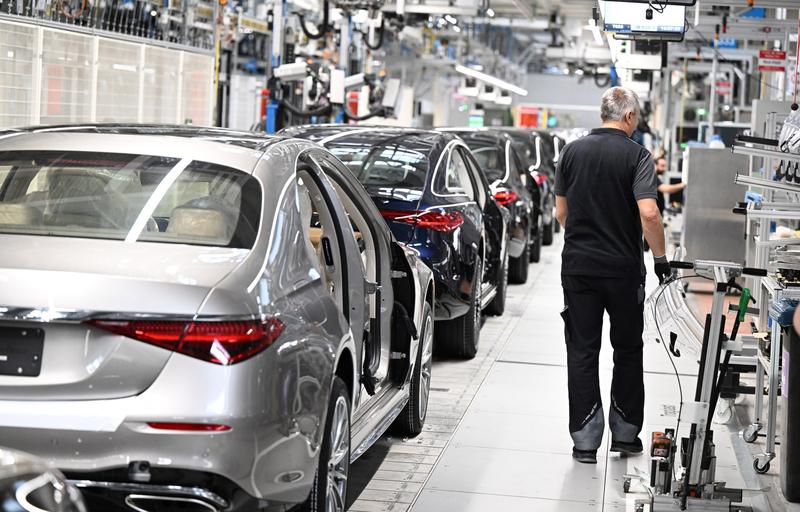 Uzina Mercedes din Sindelfingen, Foto: BERND WEISSBROD / AFP / Profimedia