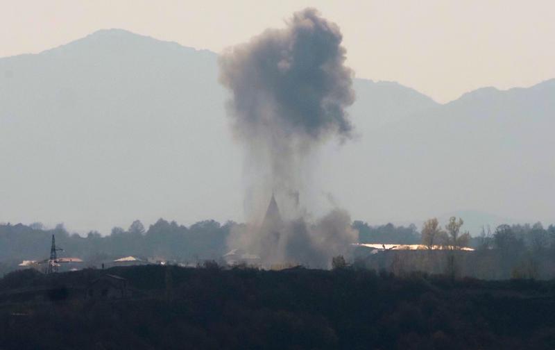 Bombardamente in regiunea Nagorno-Karabah, Foto: AP / AP - The Associated Press / Profimedia