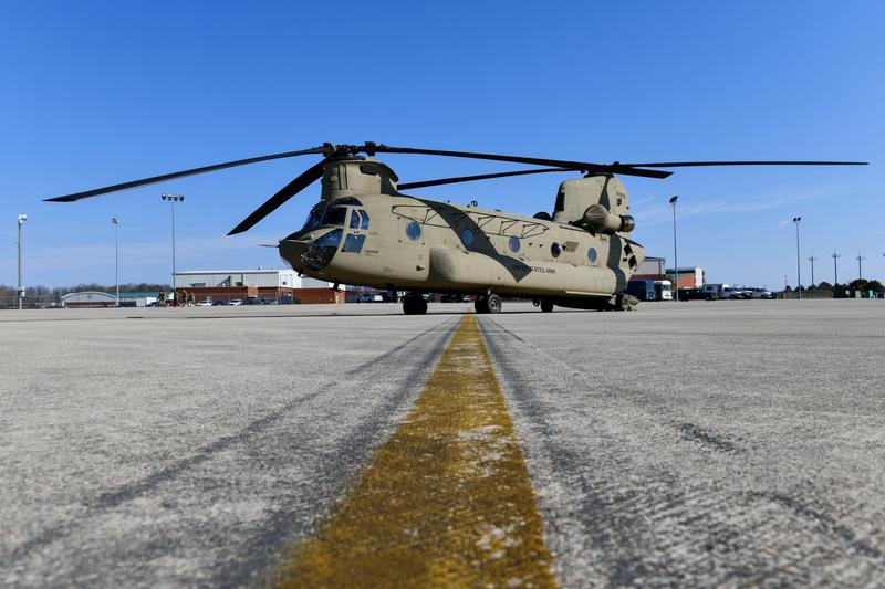 Elicpter CH-47F Chinook, Foto: APFootage / Alamy / Alamy / Profimedia