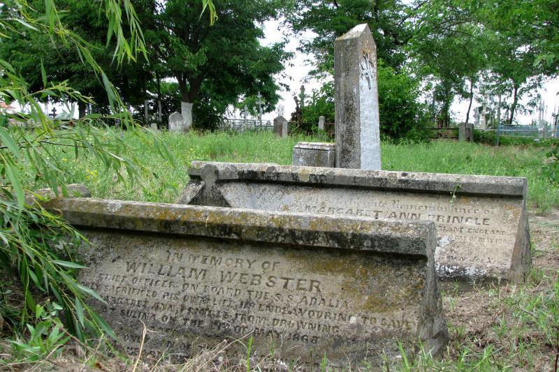 Monument din Cimitirul Maritim Sulina , Foto: AGERPRES