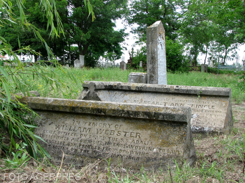 Monument din Cimitirul Maritim Sulina , Foto: AGERPRES