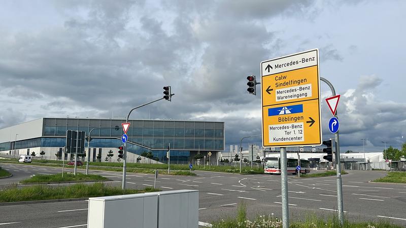 Incident armat la o uzina Mercedes din Germania, Foto: AA/ABACA / Abaca Press / Profimedia