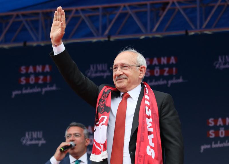 Kemal Kilicdaroglu ar purta vesta de otel in urma unor informatii ca ar putea fi expus unui atac, Foto: Veysel Altun / AFP / Profimedia