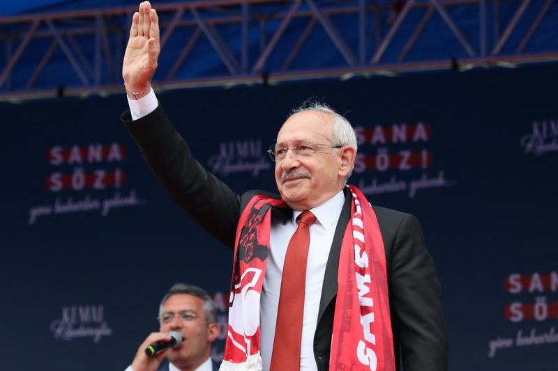 Kemal Kilicdaroglu ar purta vesta de otel in urma unor informatii ca ar putea fi expus unui atac, Foto: Veysel Altun / AFP / Profimedia