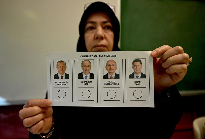 Turcia, alegeri 2023, buletin de vot, Foto: Ozan KOSE / AFP / Profimedia