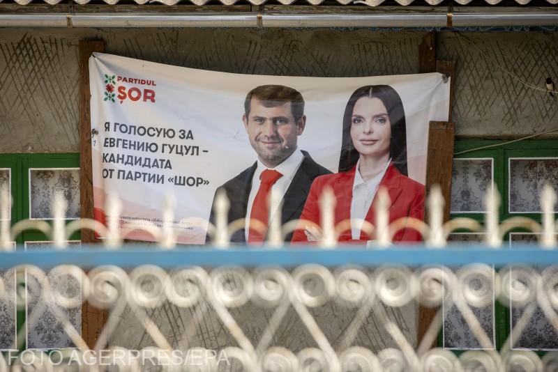 Evghenia Guţul a fost candidata partidului pro-rus ŞOR, Foto: Agerpres/EPA
