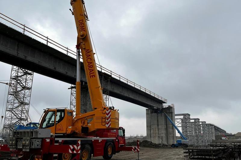 Lucrari la Gradistea, Foto: CFR Infrastructura